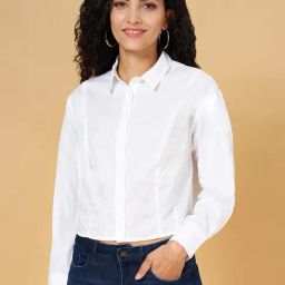 SF Jeans by Pantaloons White Regular Fit Shirt-picture-48