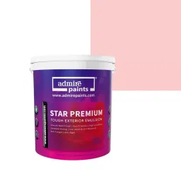 ADMIRE PAINTS STAR PREMIUM Exterior Acrylic Emulsion 4 L Capacity Nursery Pink-image-79