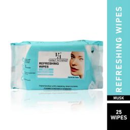 Half N Half Musk Refreshing Wipes - 25 Wipes-48