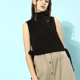 KASSUALLY Black Relaxed Fit Shrug-picture-28
