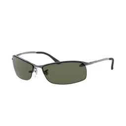 Ray-Ban 0RB3183 Green Polarized Active Lifestyle Rectangular Sunglasses - 63 mm image 2