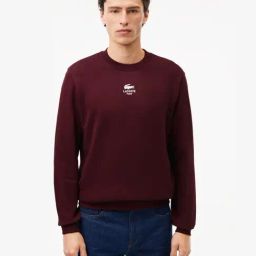 Lacoste Purple Classic Fit Sweatshirt-picture-30