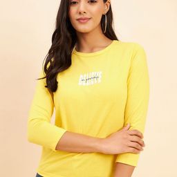 NEESH Women Henley Neck Extended Sleeves Pockets T-shirt-image-91