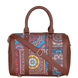 ZOUK Multicolor Printed Medium Handbag image 1