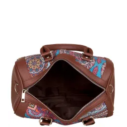 ZOUK Multicolor Printed Medium Handbag image 4