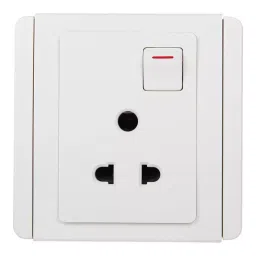Schneider Electric Switch Socket Outlet Neo Series 6 Amp White, EH3015/6>WW-OS-16