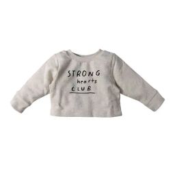Nino Bambino Kids Grey Solid Sweatshirt-image-33