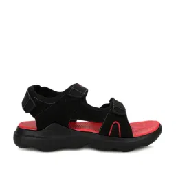 Campus Men's Black Floater Sandals-image-54