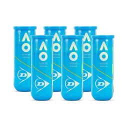 Dunlop AO 12 Cans Tennis Ball (Lime) Size - 6.86 cm-23