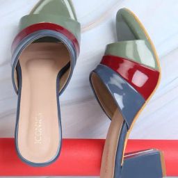 Iconics Women's Green Casual Sandals-picture-35