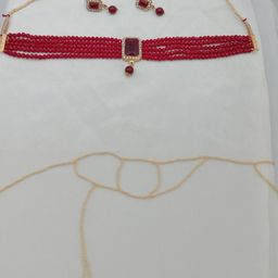 Anouk Women Maroon Jewellery Set-image-78