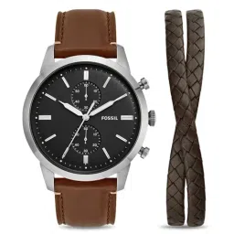 Fossil FS5967SET Townsman Analog Watch for Men with Bracelet-picture-14