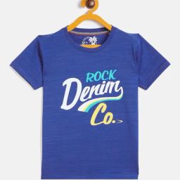 Duke Kids Royal Blue Printed T-Shirt-picture-15