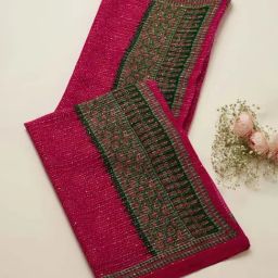 Soch Pink Printed Dupatta-picture-34