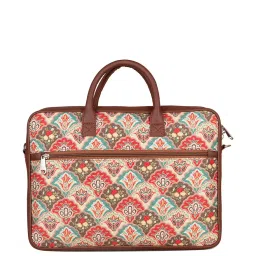ZOUK Multicolor Jute Large Messenger Bag image 3