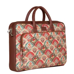 ZOUK Multicolor Jute Large Messenger Bag image 5