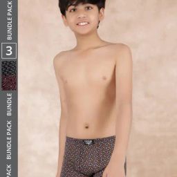 Dollar Bigboss Boys Multicolor Printed Trunks (Pack Of 3)-image-12