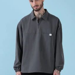 Showoff Grey Slim Fit Jacket-picture-45