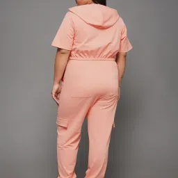 Miss Chase A+ Peach Maxi Co-Ord Set image 2