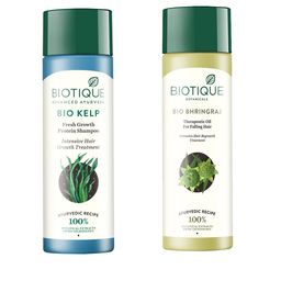 Biotique Set Of Hair Shampoo & Hair Oil-20