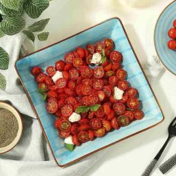 Wonderchef Blue Stoneware Teramo Square Platter-15
