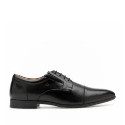 Arrow Men's Black Derby Shoes-image-6
