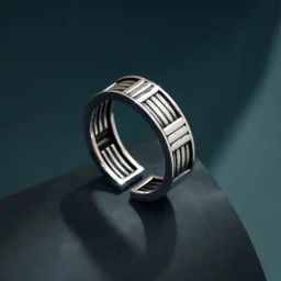 Fabindia Silver Adjustable Ring-image-39