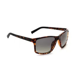Nautica NA3644P Grey Polarized Rectangular Sunglasses image 2