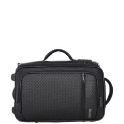 LAVIE SPORT Black 2 Wheels Soft Cabin Trolley Bag-image-32