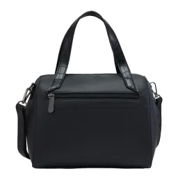 Caprese Cabo Black Faux Leather Textured Handbag image 2