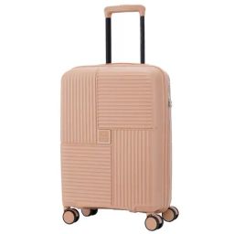 Nasher Miles Singapore Hard-Sided Polypropylene Cabin Luggage Champagne 20 inch |55cm Trolley Bag-image-68