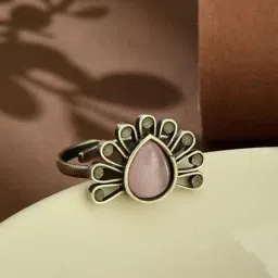 Fabindia Brass Adjustable Ring-image-3