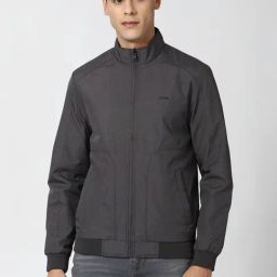 Peter England Maroon Regular Fit Reversible Jacket-image-65