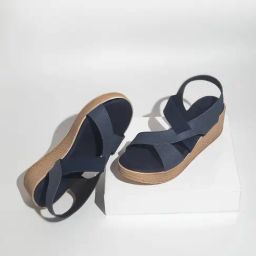 Inc.5 Women's Blue Sling Back Wedges-picture-33
