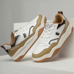 Red Tape Men's Down Town Dapper Beige & White Sneakers-image-34