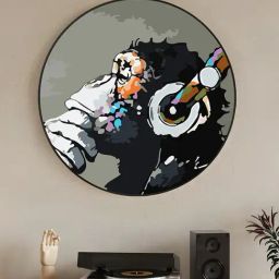 Art Street Black Synthetic Wood Wall Art-image-22
