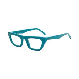 Ted Smith Blue Cat Eye Eyewear Frames for Women-picture-10
