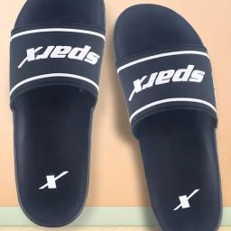 Sparx Men's Black Slides-image-14