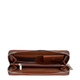 ZOUK Multicolor Printed Zip Around Wallet for Women image 4
