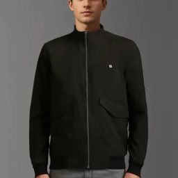 Louis Philippe Black Regular Fit Jacket-picture-18