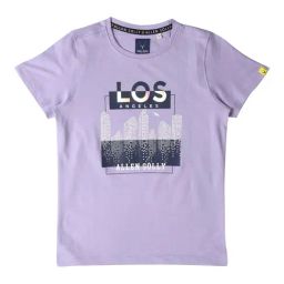 Allen Solly Junior Purple Printed T-Shirt-image-47