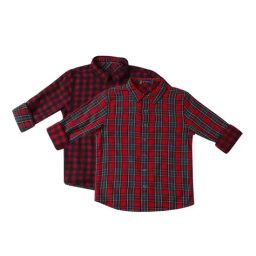 Allen Solly Junior Multicolor Checks Full Sleeves Shirt (Pack Of 2)-image-43