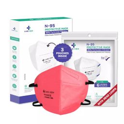CARE VIEW CV1221H-R-3 N95 Protective Mask (Pack of 3)-16
