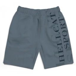 HELLCAT Kids Grey Printed Shorts-image-71