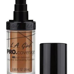 L.A. Girl HD Pro Coverage High-Definition Long Wear Illuminating Liquid Foundation Toast - 28 ml-43