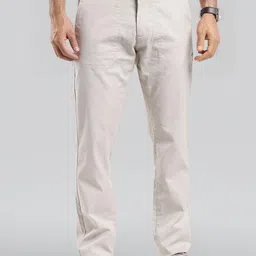 Crocodile Men Relaxed Fit Mid-Rise Trousers-picture-18