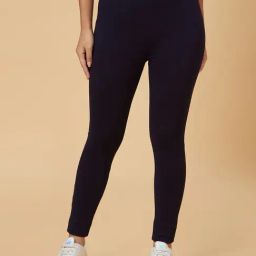 Globus Navy Blended Slim Fit Treggings-image-49