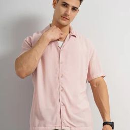 celio celio* Light Peach Regular Fit Shirt-picture-9