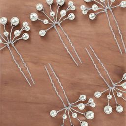 fabula Women Set of 5 Embellished Bobby Pins-70