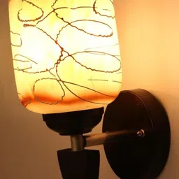 SOMIL Brown Glass Cylinder Wall Lamps-picture-23